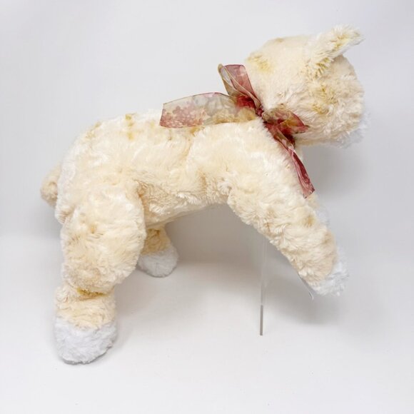 Gund TABBY THE CAT Floppy Plush 16" Cream Fur Stuffed Animal Soft - Picture 2 of 8